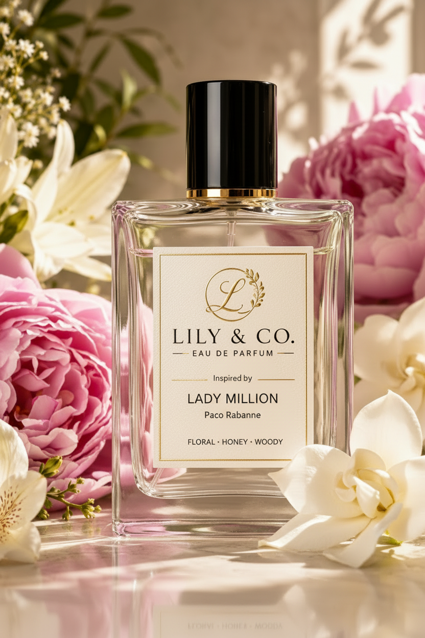 Inspired by Lady Million by Paco Rabanne - Lily and Co. Eau de Parfum 50ml 100ml