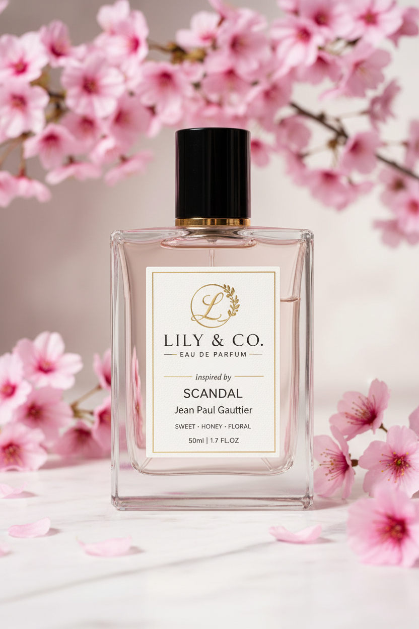 Inspired by Scandal by Jean Paul Gaultier - Lily and Co. Eau de Parfum 50ml 100ml